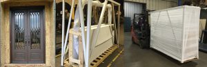 NotchBoard protects panels used to protect doors during shipment
